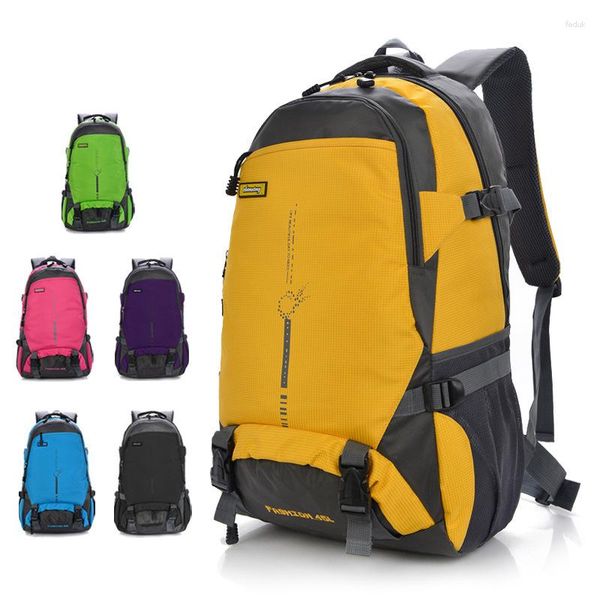 Sacs d'école 45L sac à dos d'escalade étanche sac à dos sac de sport de plein air voyage Camping randonnée femmes Trekking pour hommes