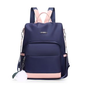 Sacs d'école ALLKACI Mode Haute Qualité Sac À Dos Étanche Anti Vol Oxford Livre Sac pour Femmes Multifonctionnel Designer Voyage Sac À Main 50 230818