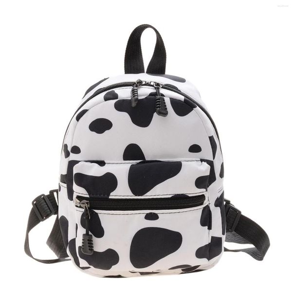 Sacs d'école imprimé animal mini sac à dos papillons cadeau double fermeture éclair étudiants mignon nylon léger sangle réglable femmes filles mode