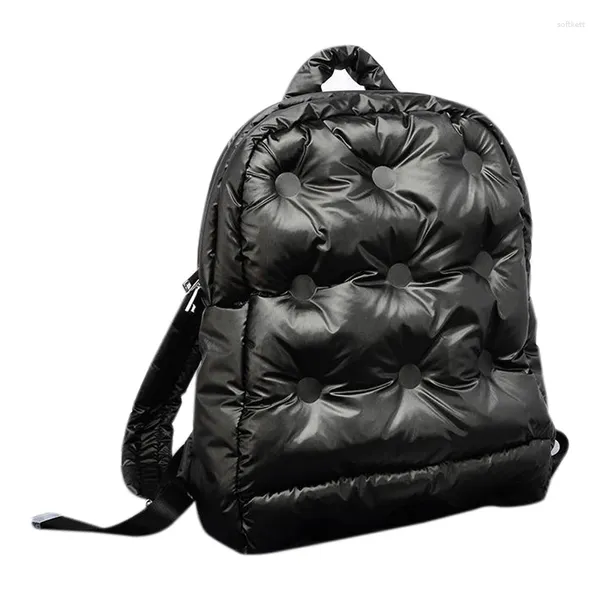 Sacs d'école automne hiver Boom Space sac en coton unisexe grande capacité étanche