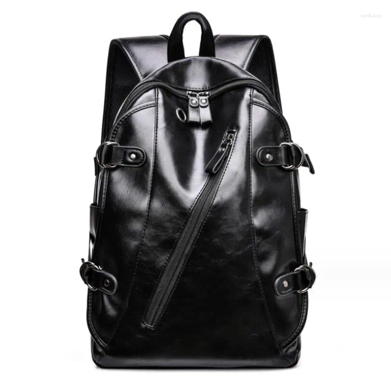 Школьные сумки, рюкзак 2023, мужская мягкая искусственная кожа, большая вместительная студенческая сумка, деловая сумка на плечо для отдыха, компьютер