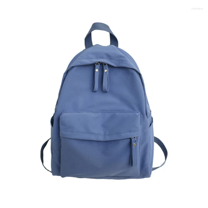 Sacs d'école sac à dos sac pour jeunes filles mode ordinateur portable lycéens sac à dos en Nylon femme Bookbag 517D