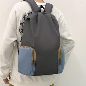 Schooltassen rugzak voor heren en dames met grote capaciteit reiscomputer Leisure Trend Junior High Students 'Schoolbags