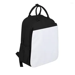Bolsas escolares mochila sublimación bricolaje blanco poliéster en blanco grande capacidad gran capacidad tienda multifuncional la bolsa organizadora para el regalo de la madre