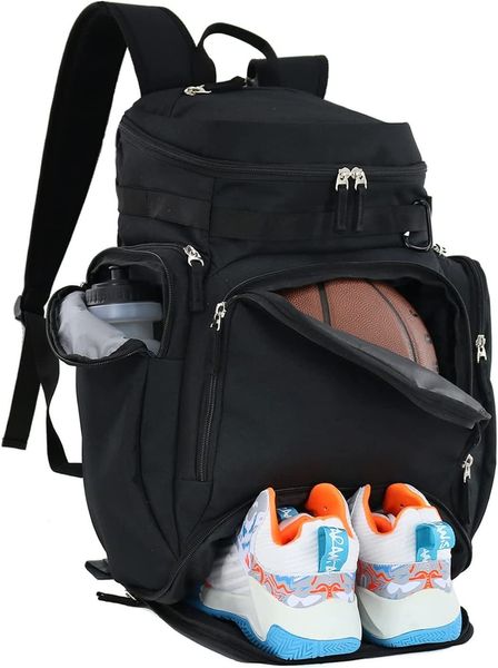 Mochilas escolares mochila de baloncesto con compartimento grande para zapatos y pelotas fútbol béisbol softbol voleibol deporte 230227