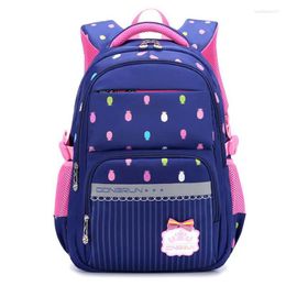 Sacs d'école Beaucoup d'ananas Printing Sac à dos imperméable pour filles sac adolescente fille grande capacité