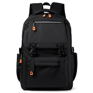 Sacs d'école sac à dos noir pour hommes femmes 14156 pouces sac d'ordinateur portable adolescent sport de voyage Bagpacks en nylon léger étudiant scolaire gris 230817