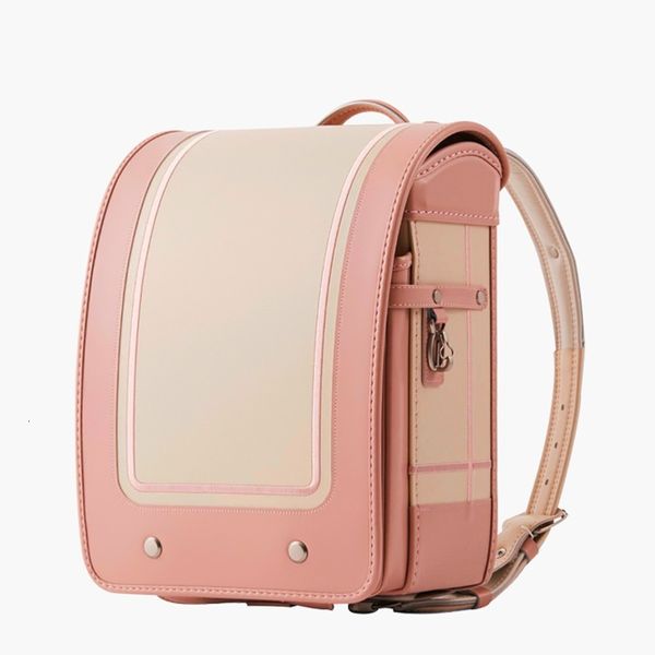 Sacs d'école Marque sacs d'école japonais filles Randoseru enfants sac à dos enfants cartable orthopédique imperméable en cuir PU Mochila 230324