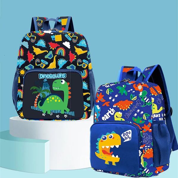 Mochilas escolares Mochila escolar para niños de dibujos animados Mochila linda de dinosaurio unicornio para niños Niñas Mochilas escolares Bolsa de bebé preescolar para jardín de infantes 231006