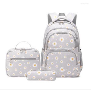 Sacs d'école sacs à dos pour enfants sac pour filles cartables étanche boîte à lunch enfant avec porte-crayon Mochilas Escolares