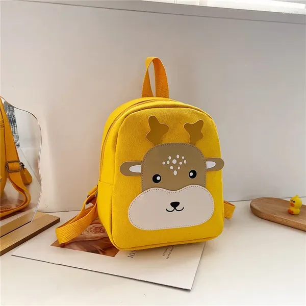 Bolsas escolares de niños manejan animación mochila dibujos animados lindo niña de jardín de infantes para adolescentes para adolescentes