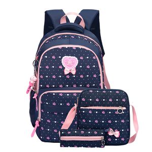 Sacs d'école sacs d'école pour enfants sac à dos sac d'école japonais pour filles garçons sacs à dos enfants sac orthopédie sacs à dos 3 pièces/ensemble 230703