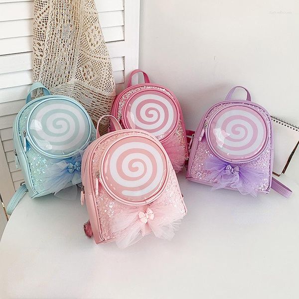 Sacs d'école petit sac à dos pour enfants dessin animé mignon pour enfants filles princesse sac à main Kawaii bébé sacs à dos