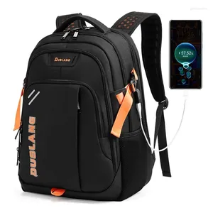 School Bags College Schoolbag Midden Multifunctionele mannelijke rugzak grote capaciteit zakelijke laptopstudententas