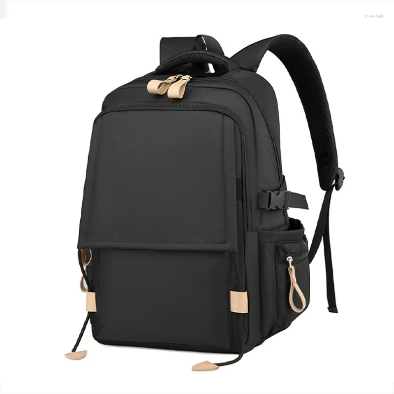 School Bags College Student Backpack Men High Bag For Teenagers Boys Nylon Water Repellent Leisure Campus Bagpack