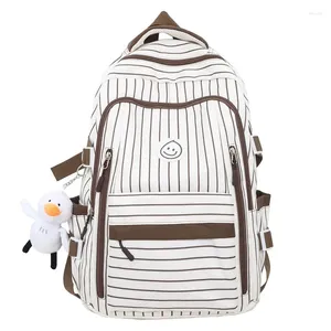 School Tassen College Student Bag For Girls Teenagers High Backpack Women Nylon Campus Bagpack Japanse Koreaanse stijl