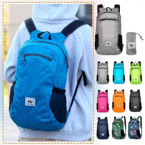 Sacs d'école sac pliant coloré sac à dos extérieur grande capacité sacs à dos de sport de voyage imprimés légers pour
