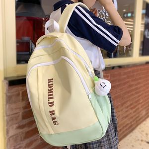 Mochilas escolares Cool Female Laptop High Capacity College Book Mochila Trendy Women Bag Kawaii Girl Travel Lady Student Mochilas Moda 230801