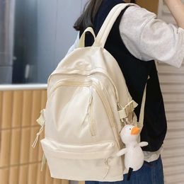 Sacos escolares legal senhora viagem mulheres kawaii mochila moda menina à prova dwaterproof água estudante universitário saco adolescente livro feminino portátil bonito