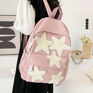 Sacs d'école Cute Star Backpack For Unique Girls - Perfect High and College Students