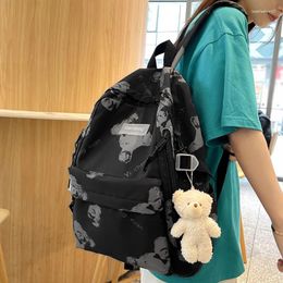 Schooltassen DCIMOR Mode Donkere Korrel Vrouwen Rugzak Vrouwelijke Draagbare Coole Reistas Kawaii Meisje Laptop Student Boekentas Schooltas College