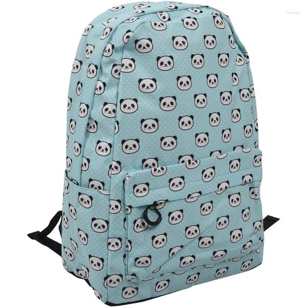 Sacs d'école DOME Fashion Résistant à l'eau Nylon Femmes Sac à dos Panda Impression Femme Rucksack Filles Daily College Laptop Bagpack