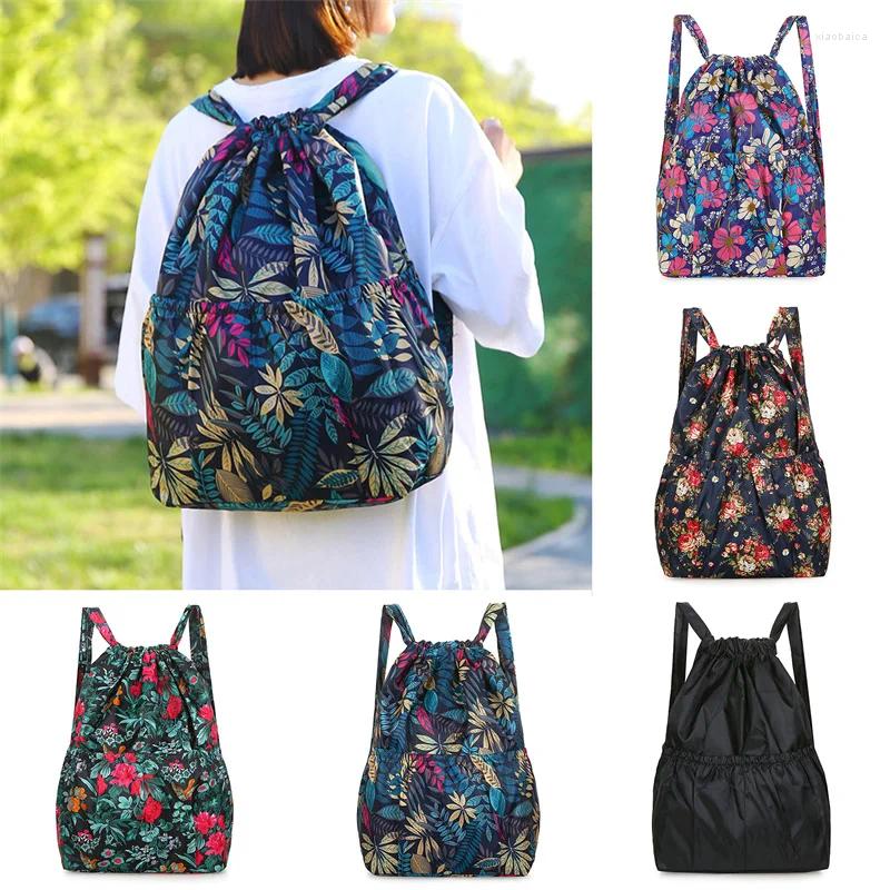 School Bags Fashion Light Women Travel Backpack High Quality Durable Fabric Casual Portable Female Shopping