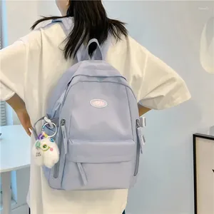 Mochilas escolares de nailon a la moda para Mujer, Mochila de lona 2024, Mochila de hombro, bolso de estudiante japonés, Mochila femenina para Mujer