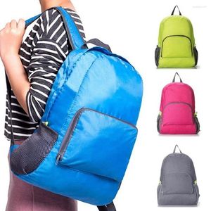 Sacs d'école sac à dos pliable Camping randonnée ultraléger pliant sac à dos de voyage en plein air