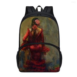 Schooltassen voorschriften Mexicaanse kunstwerken Backpack Studenten Algemene schooltassen Fashion Bookbags College Style Packsack Leisure
