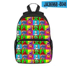 Sacs d'école jeu Garten de Banban imprimé sac à dos pour enfants pour garçons pour garçons Bookbag Children Sac à dos