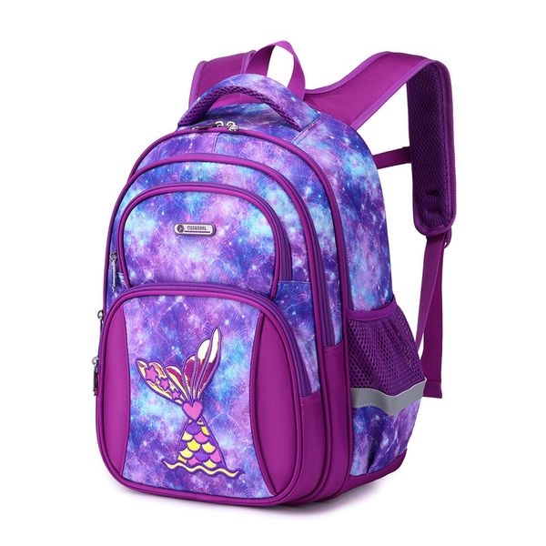 Sacs d'école Filles Sac À Dos Primaire Sirène Grade 1 6 Étudiants orthopédique Étanche Cartable Livre Sac mochila infantil 230729