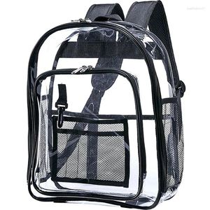 Schooltassen Heavy Duty Clear Backpack Security Transparant Zie Bookbag voor werkcontrole en reizen