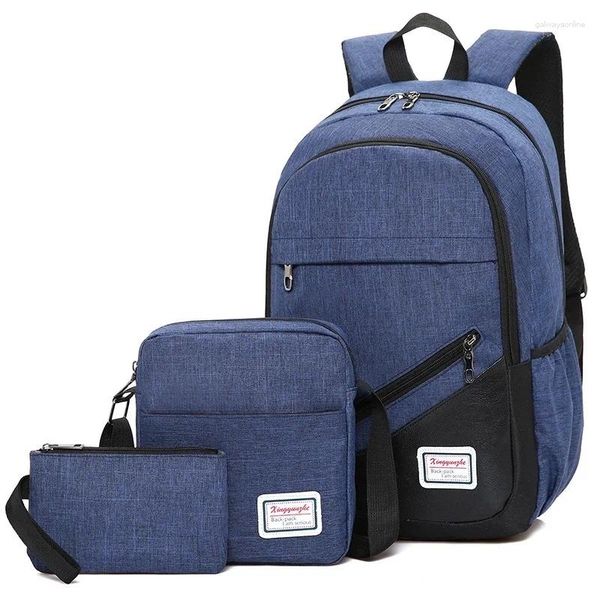 Sacs d'école sac en Nylon de haute qualité pour adolescents garçons filles sacs à dos d'ordinateur portable pour homme sac à dos orthopédique étanche Mochila