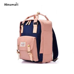 Sacs d'école Himawari Marque Mignon Sacs À Dos En Nylon Sac De Voyage Femmes Sac À Dos Pour Ordinateur Portable Étanche Grande Capacité Momie Mochila no1 230821