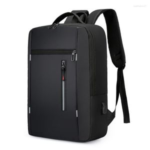 Sacs d'école pouces sac à dos ordinateur portable étanche dos mâle Pack élégant hommes 15.6 sac sacs à dos charge livre pour hommes