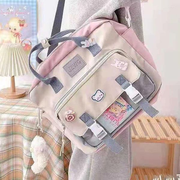 Sacs d'école Itabag pour femmes, sac à dos de Style japonais JK, sacs à main transparents de grande capacité, cadeaux pour deuxième fille