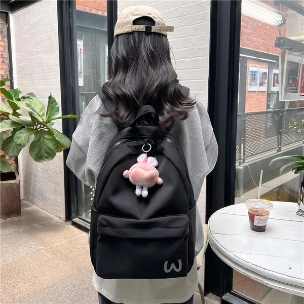 Sacs d'école japonais mignon femmes sac à dos sac en Nylon pour filles sacs à dos de voyage imperméables grande capacité sacs à livres pour étudiants Mochila