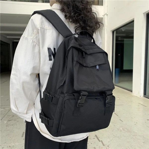 Sacs d'école Vêtements de travail japonais Sac à dos pour femmes pour filles Moyen High Teens Femmes imperméables Luxe 2024