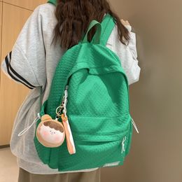 Sacs d'école JOYPESSIE Mode Fille Sac À Dos Mignon Étanche Bookbag Adolescents Mochila Kawaii Cartable Noir Sac À Dos Femmes Sac À Bandoulière 230728