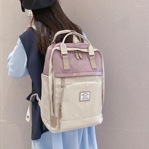 Schooltassen JulyCcino Multifunctionele mode Student Backpack Women Portable Koreaanse stijl Schoudertas voor tienermeisjes Laptop