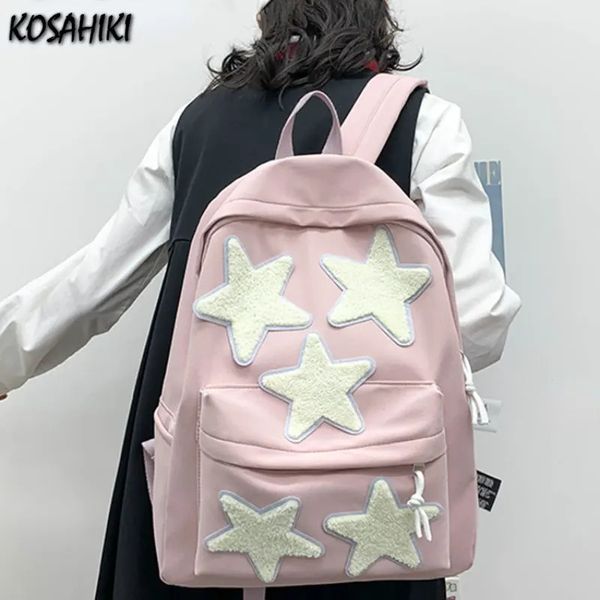 Sacs d'école Kawaii filles mignonnes japonais sacs à dos doux tout Match Y2k sac à dos scolaire pour les étudiants Streetwear Preppy Star cartables pour femmes 231215