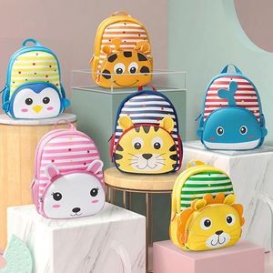 Sacs d'école enfant garçon fille mignon bébé enfant en bas âge enfants 3D dessin animé Animal Mini sac à dos cartable sac à bandoulière cadeau