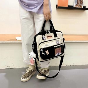 Schooltassen Koreaanse studentenschooltas Japans nylon rugzak meisje reist bakken schouder voor vrouwelijke studenten winkelen
