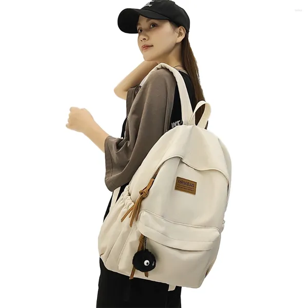 Bolsas escolares dulces coreanos de regreso a mochilas para mujeres