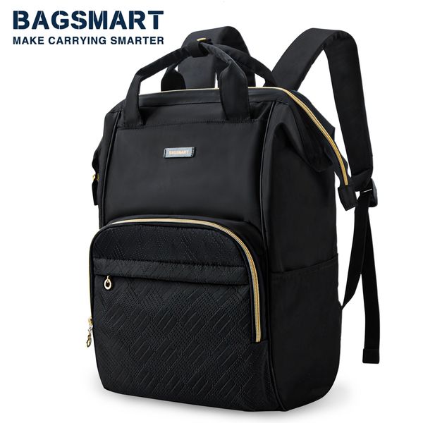 Bolsas escolares mochilas para computadora portátil para mujeres Bagsmart Travel Mackpack 156 pulgadas de cuaderno Doctor Back Pack College Trabajo de negocios 230817