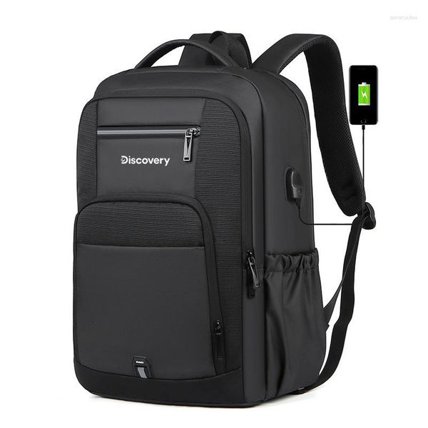 Sacs d'école grande capacité 15.6 pouces, sac à dos pour ordinateur portable, sac quotidien Durable, multifonctionnel, Port de chargement USB, résistant à l'eau