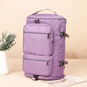 School Bags Large Capacity Women Shoulder Travel Backpack Lady Weekend Sports Yoga Luggage Zipper Multifunction Crossbody Bag