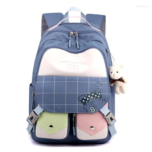 Libro hermoso de la mochila primaria de los niños de la prenda impermeable ligera de los bolsos de escuela para las muchachas