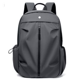Sacs d'école Lu Simple Nylon Tudents Campus Sacs extérieurs adolescents High Capace Shoolbag Backpack Korean Trend avec sac à dos
